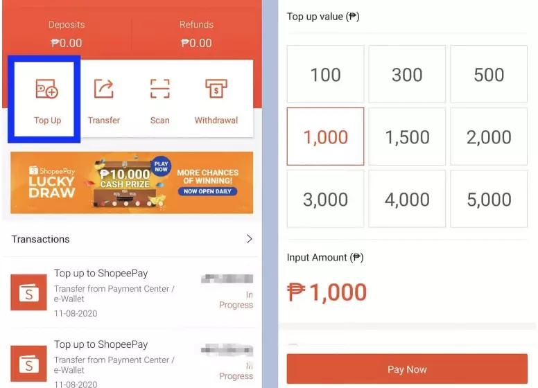 How To Send Money From GCash To Shopee Pay