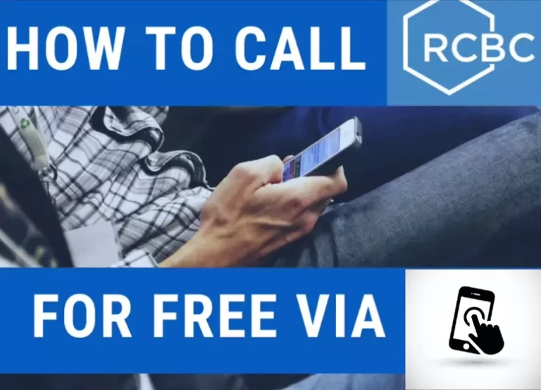 How to Call RCBC Hotline Customer Service Toll Free?