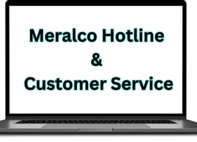 How can I contact Meralco’s hotline and customer service?