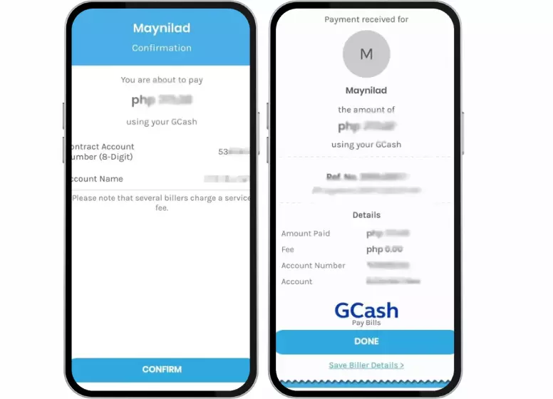 How to Pay Maynilad Bill via GCash