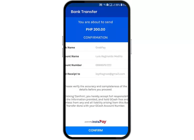 How to Transfer Money from GCash to GrabPay