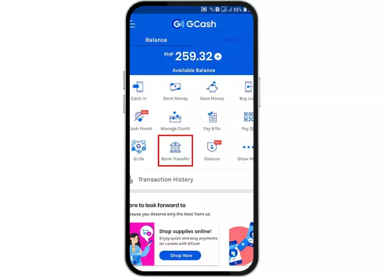 How to Transfer Money from GCash to GrabPay