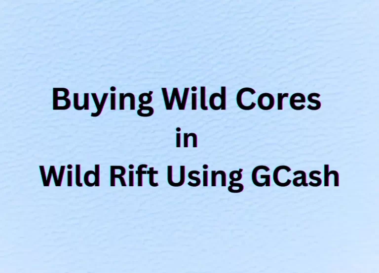 Unlocking Victory: How to buy wild cores in wild rift using gcash
