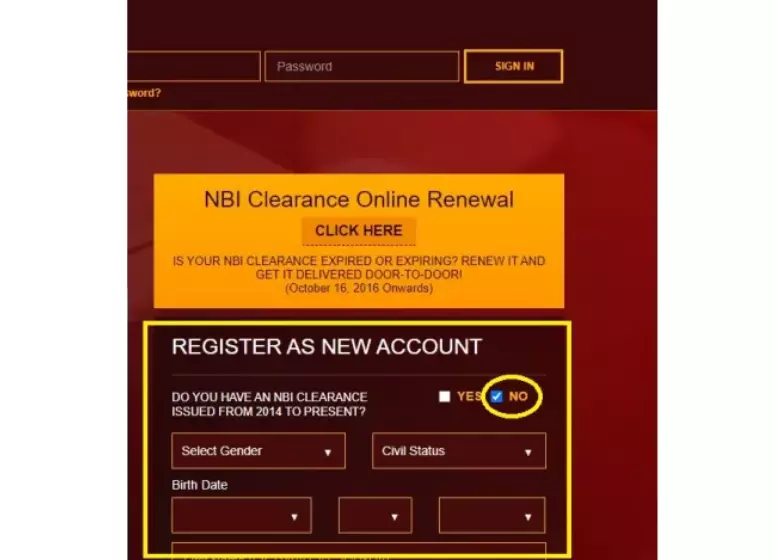 NBI Clearance using GCash